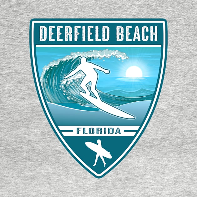 Surf Deerfield Beach Florida by Jared S Davies